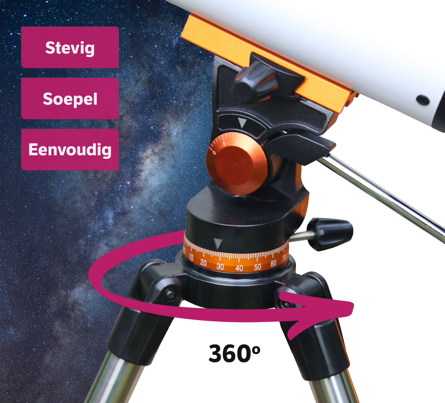 Telescoop 80/500 - MEBIUS - 150x Vergroting